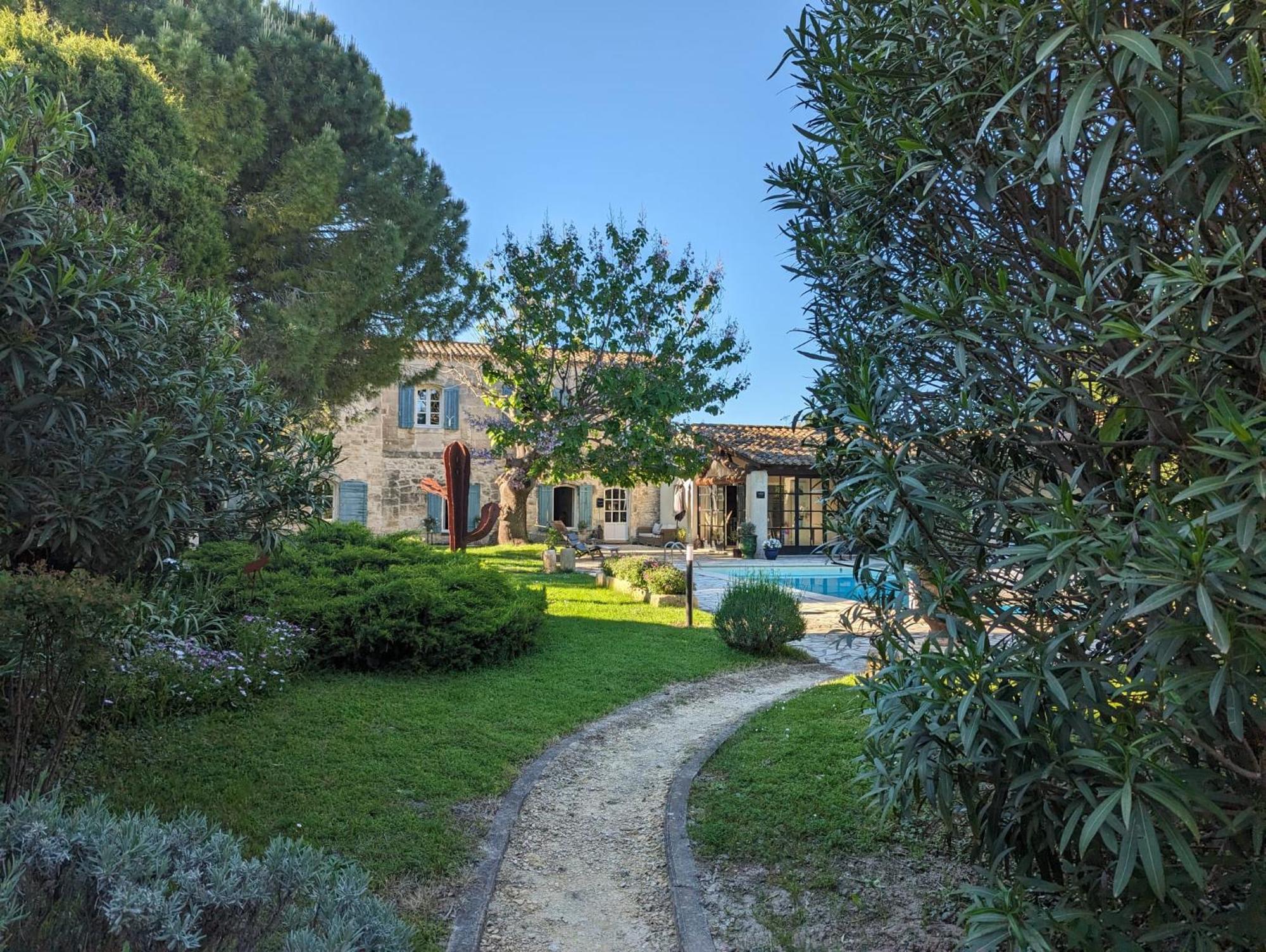 Bed and Breakfast Mas Armelin Tarascon Exterior foto